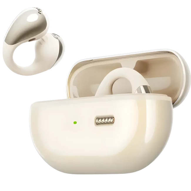 SoundPeats PearlClip Pro Hi-Res Audio LDAC Beige Hover Image