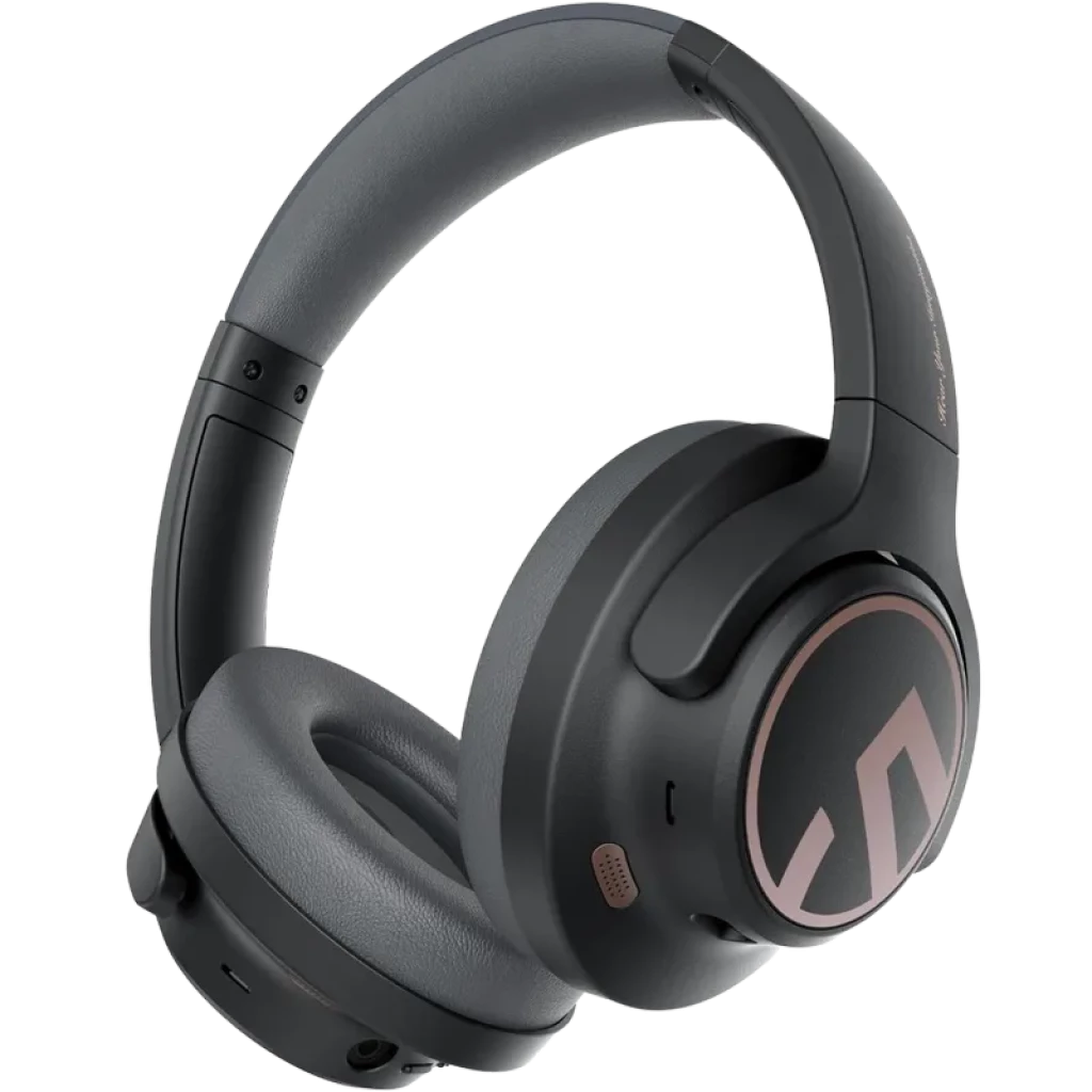 SoundPEATS Space con Cancelación de Ruido Activa - Auriculares de Diadema Plegables Inalámbricos