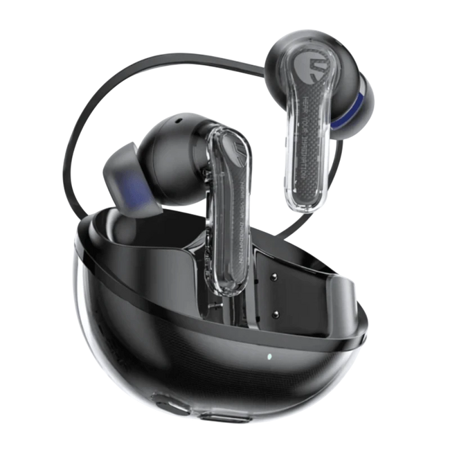 SoundPEATS Clear Negro Hover Image