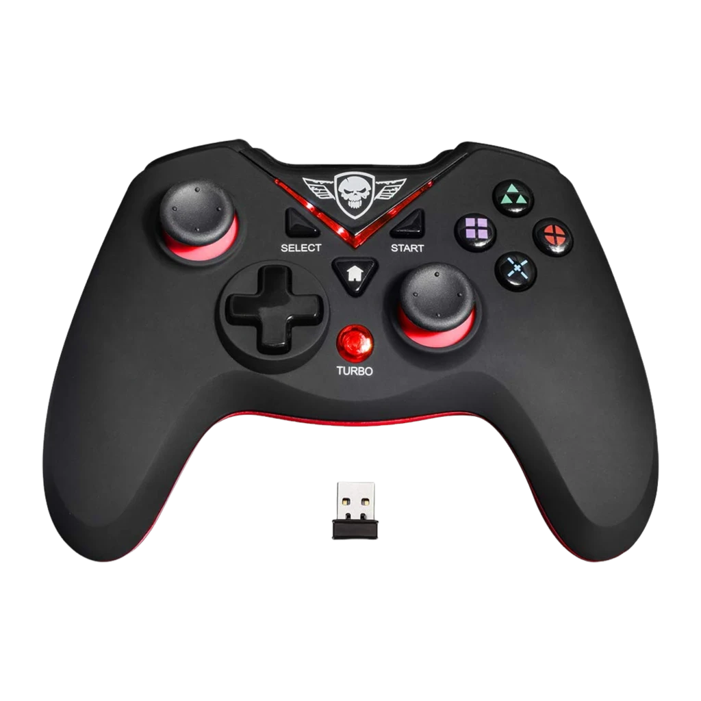SOG-RFXGP mando y volante Negro, Rojo USB Gamepad Analógico/Digital PC, Playstation 3