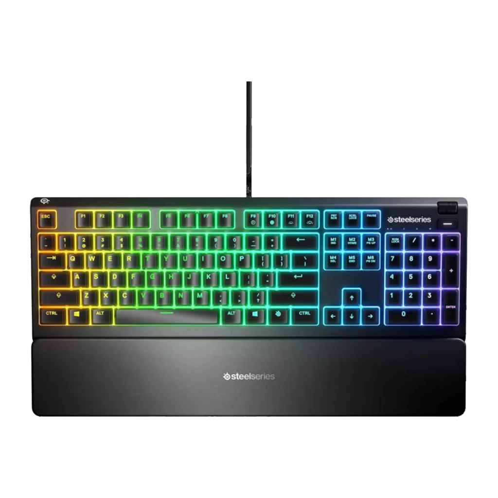 Teclado Gaming SteelSeries Apex 3 RGB 10 Zonas Espaol 100%