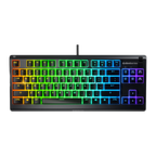 Teclado Gaming SteelSeries Apex 3 TKL RGB Membrana Distribución US Negro