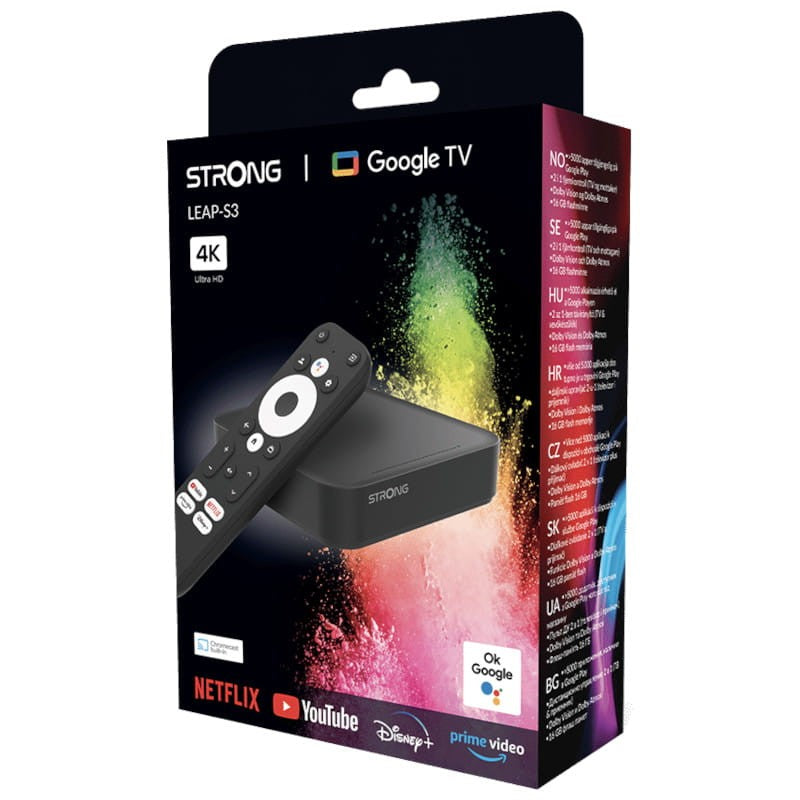 Strong LEAP S3 4K 16GB Negro - Android TV