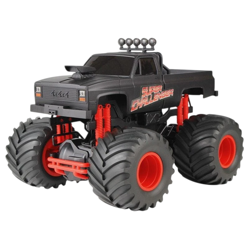 Super Big Wheels Racing Car DL16A02-1 1/16 Rojo