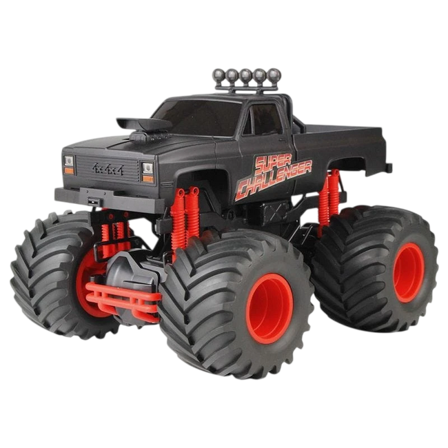Super Big Wheels Racing Car DL16A02-1 1/16 Rojo Hover Image