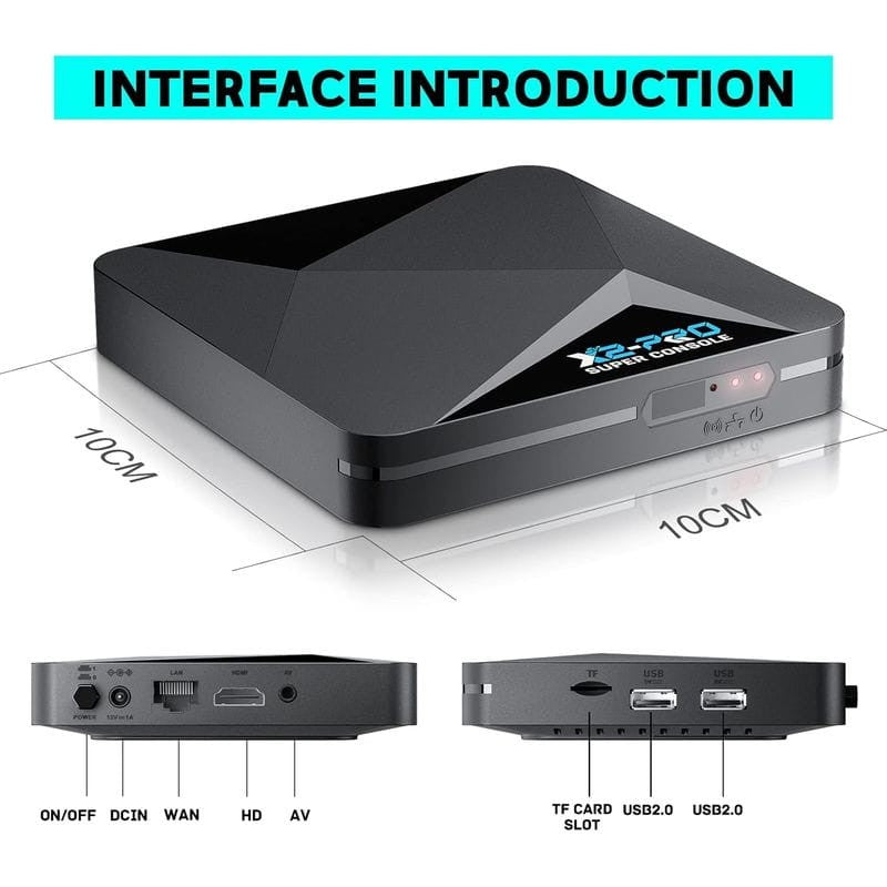 Super Console X2 Pro 2GB/8GB Triple SO + Tarjeta 256GB