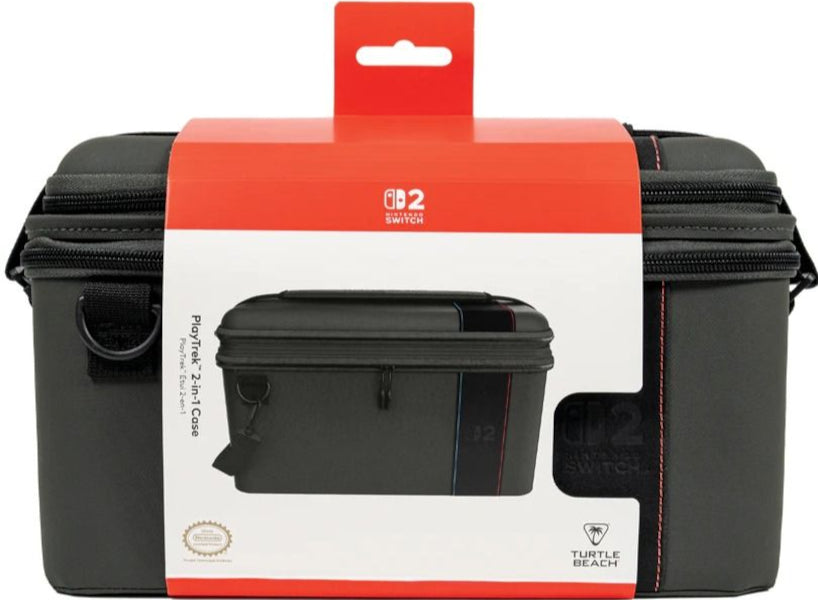 Turtle Beach Playtrek 2 In 1 Case Charcoal Black