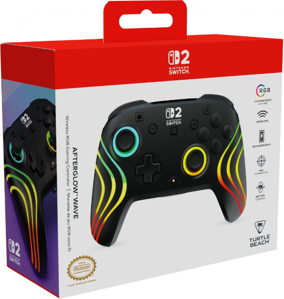 Turtle Beach Afterglow Wave Wireless Rgb Gaming Controller Black (negro) (switch/oled/lite)