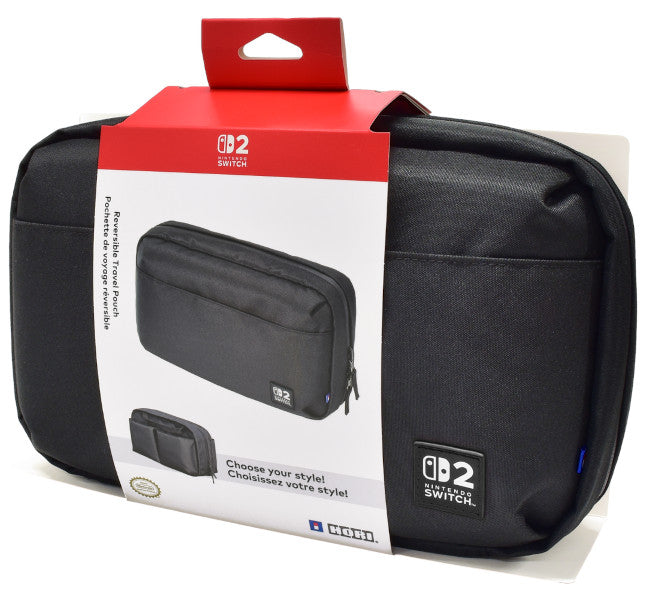 Hori Reversible Travel Pouch Black (negra) ( Switch 2 / Switch / Oled ) Hover Image