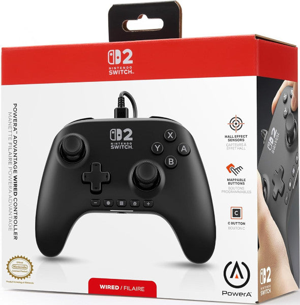 Power A Advantage Wired Controller Black (negro)