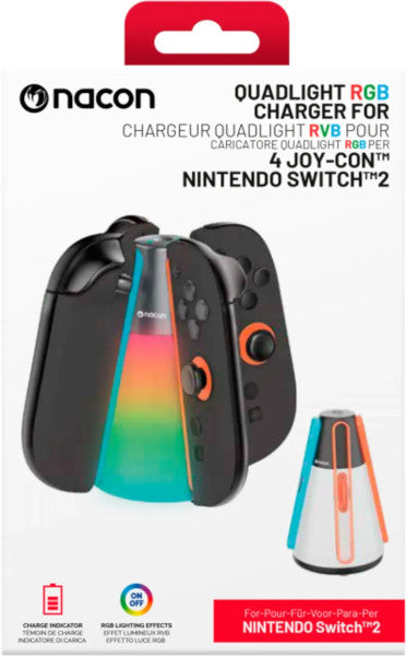 Nacon Quadlight Rgb Charge For 4 Joy-con Hover Image
