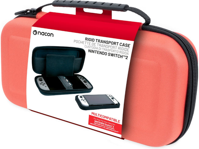 Nacon Rigid Transport Case Coral ( Switch 2 / Switch / Oled / Lite ) Hover Image