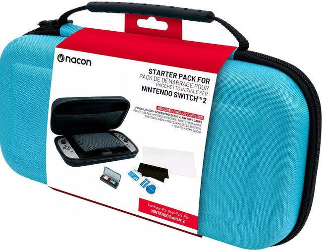 Nacon Starter Pack Blue (funda + Screen Protector + 1 Box For 4 Games) Hover Image
