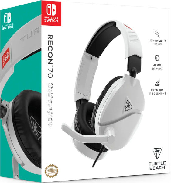 Turtle Beach Wired Gaming Headset White (blanco) (switch/oled/lite) Hover Image