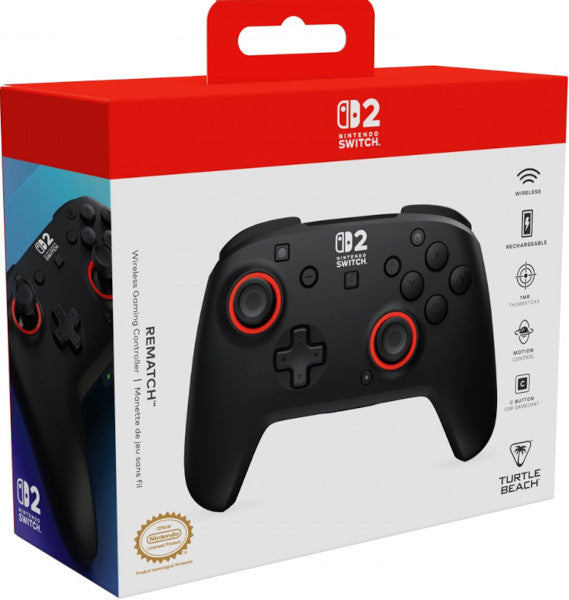 Turtle Beach Rematch Wireless Gaming Controller Black (negro) (switch/oled/lite)