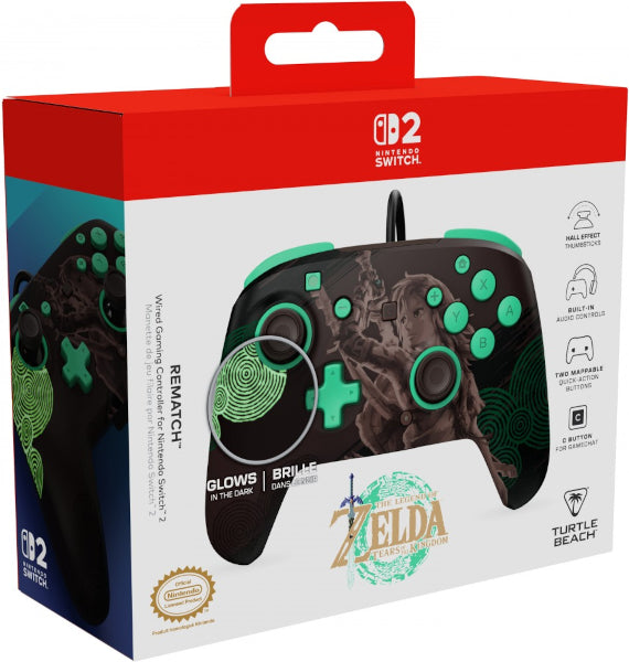 Turtle Beach Rematch Wired Gaming Controller The Legend Of Zelda ( Switch / Oled )