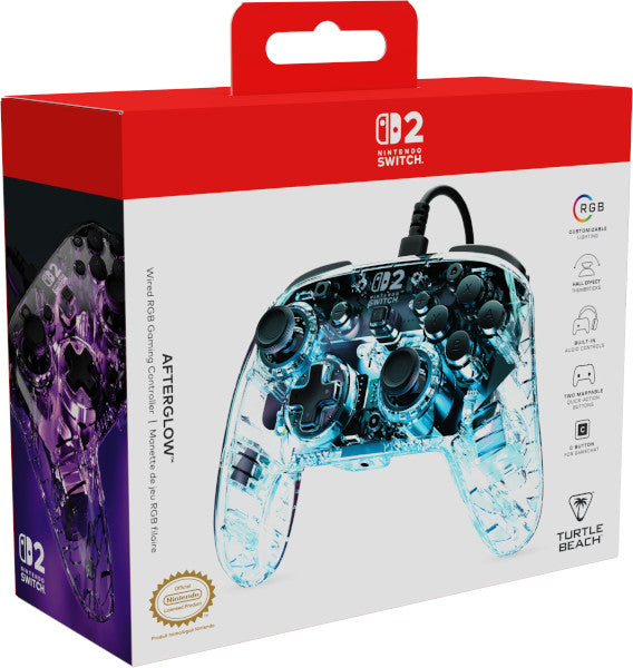 Turtle Beach Afterglow Wired Rgb Gaming Controller (switch/oled)
