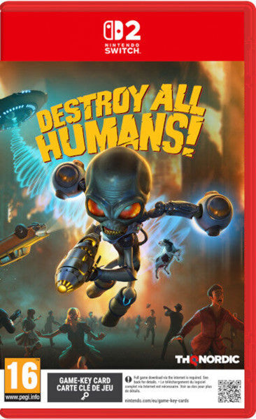 Destroy All Humans! (game-key Card) Hover Image