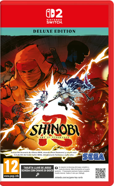 Shinobi: Art Of Vengeance Deluxe Edition (game-key Card)
