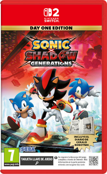 Sonic X Shadows Generations Day One Edition (game-key Card) Hover Image