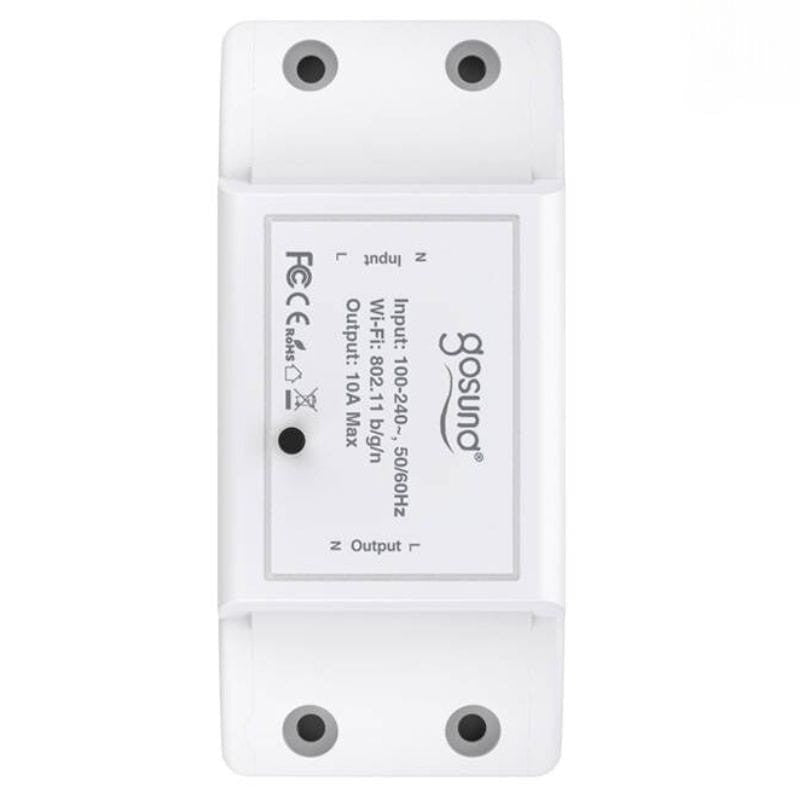 Gosund SW3 Wi-Fi 100~200 V 10 A Blanco - Relé inteligente