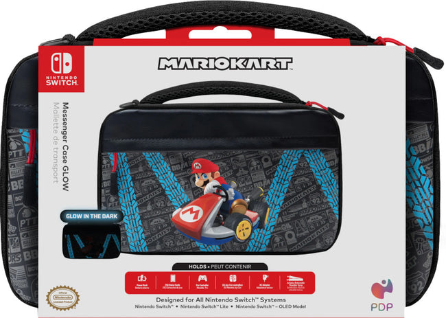 Funda Pdp Messenger Case Mario Kart (glow In The Dark) ( Switch 2 ) Hover Image
