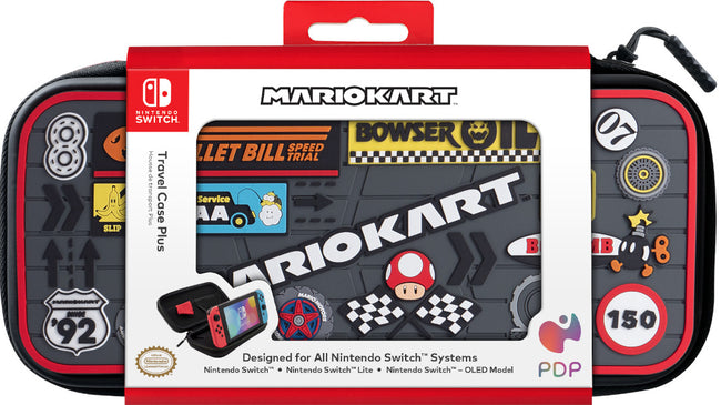 Funda Pdp Deluxe Travel Case Mario Kart Averts (switch/lite/oled) Hover Image