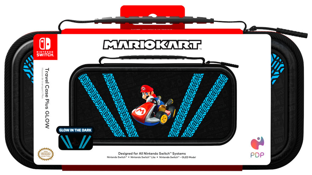 Funda Pdp Travel Case Plus Glow Mario Kart (switch/lite/oled)