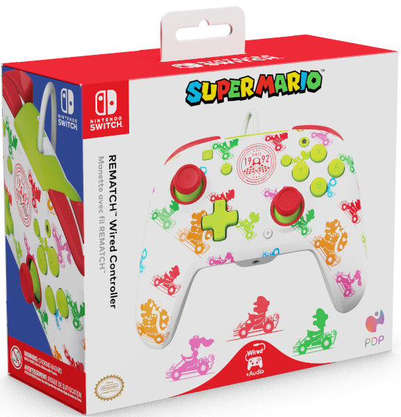 Mando Pdp Rematch Wired Controller Mario Kart Racers ( Switch 2 ) Hover Image