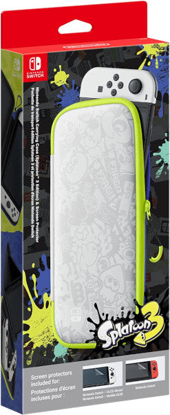 Funda Carrying Case (funda + Protector Lcd) Edicion Splatoon 3 (oled) (imp) Hover Image