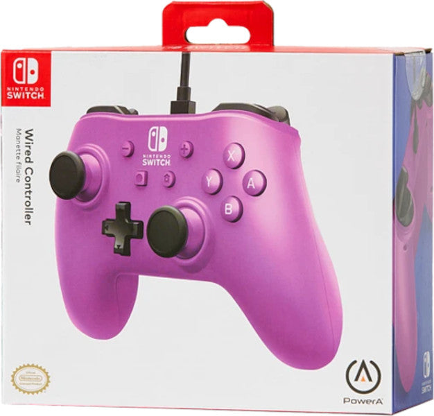 Mando Power A Wired Controller Grape Purple (morado Uva)