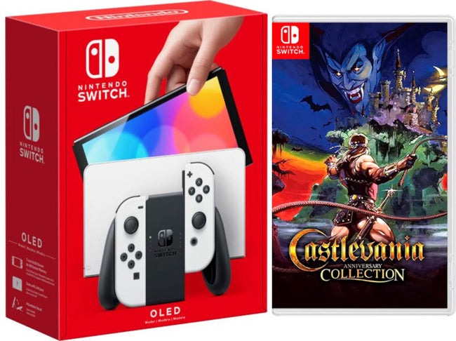 Blanca (white) Version Oled + Castlevania Anniversary Collection (asia) Hover Image