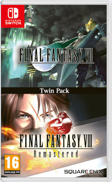 Final Fantasy Vii + Final Fantasy Viii Remastered (twin Pack) Nintendo Switch