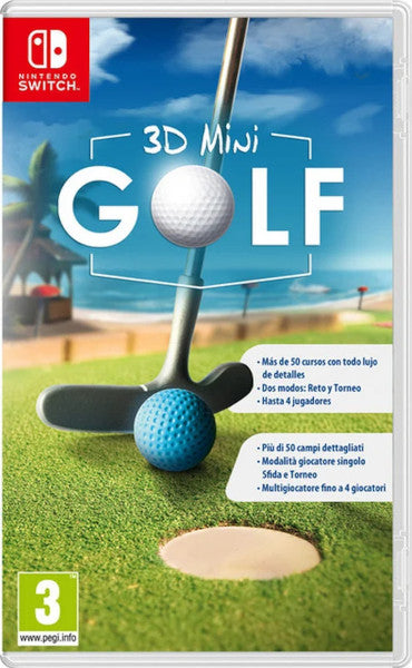 3d Mini Golf Nintendo Switch Hover Image