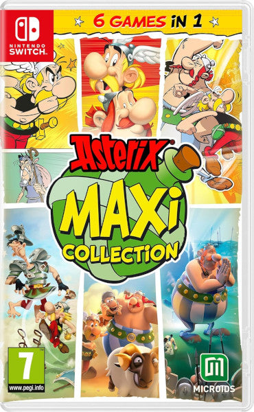 Asterix Maxi Collection (6 Games In 1) Nintendo Switch Hover Image
