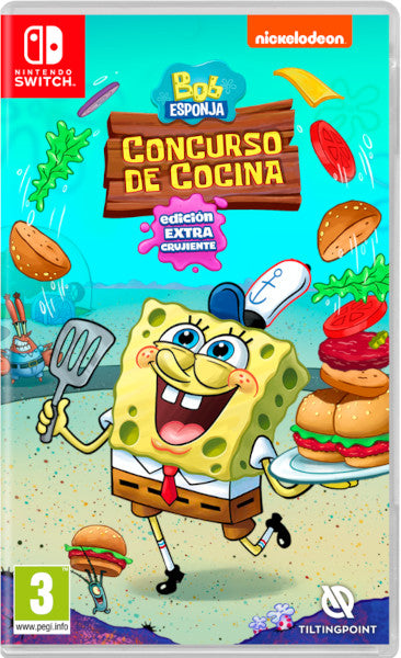 Bob Esponja: Concurso De Cocina -edicion Extra Crujiente- Nintendo Switch Hover Image