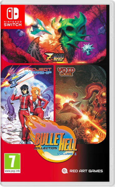 Bullet Hell Collection: Volume 1 (z-harp + Project Starship + Void Gore) Nintendo Switch Hover Image