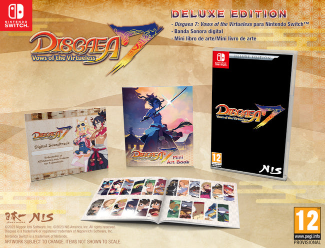 Disgaea 7: Vows Of The Virtueless Deluxe Edition Nintendo Switch Hover Image