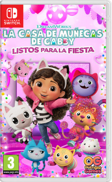 Dreamworks La Casa De Muecas De Gabby: Listos Para La Fiesta Nintendo Switch Hover Image
