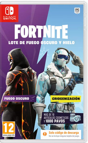 Fortnite Lote De Fuego Oscuro Y Hielo (ciab) Nintendo Switch Hover Image