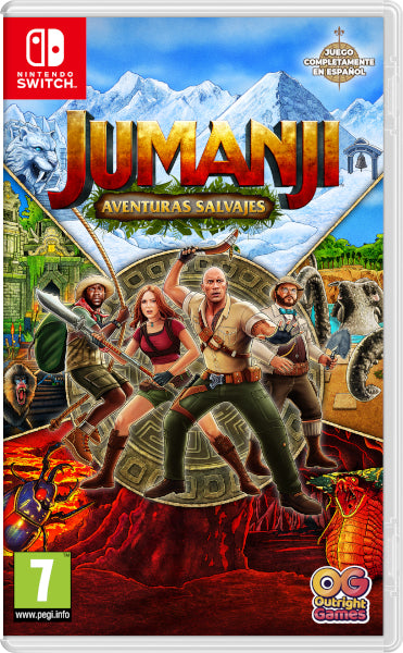 Jumanji Aventuras Salvajes Nintendo Switch Hover Image