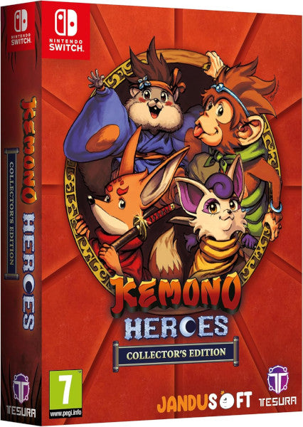 Kemono Heroes Collector's Edition Nintendo Switch Hover Image