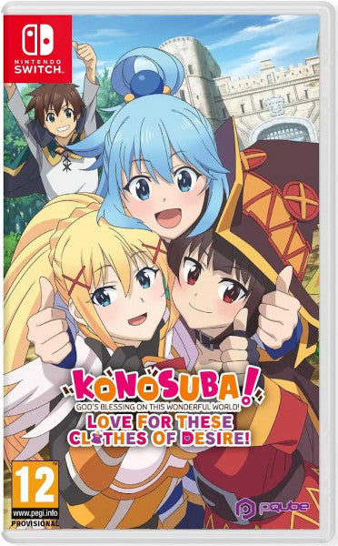 Konosuba: God's Blessing On This Wonderful World! Love For These Clothes Of Desire! Nintendo Switch Hover Image