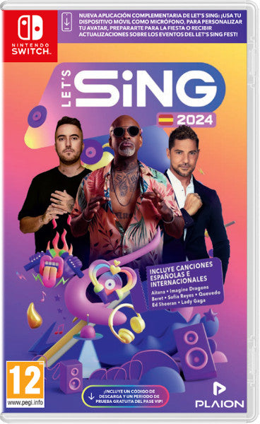 Let's Sing 2024 Nintendo Switch Hover Image