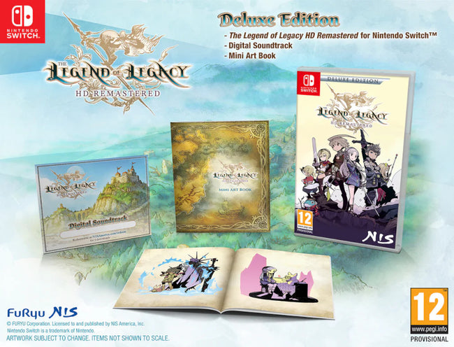 The Legend Of Legacy Hd Remastered  Deluxe Edition Nintendo Switch Hover Image