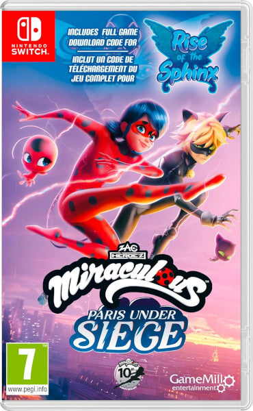 Miraculous: Paris Under Siege Nintendo Switch Hover Image