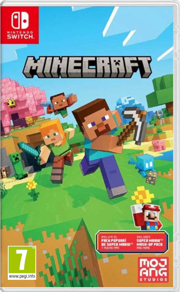 Minecraft (incluye El Pack Popurri De Super Mario) Nintendo Switch Hover Image