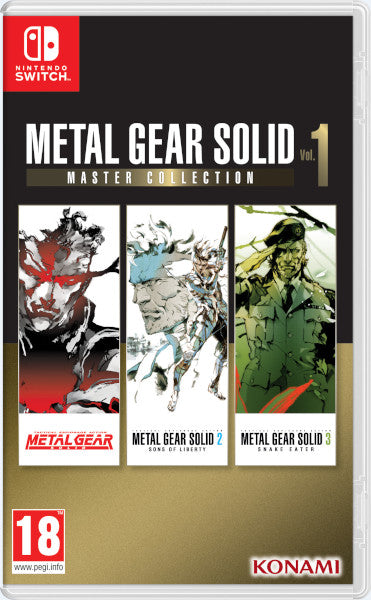 Metal Gear Solid: Master Collection Vol. 1 Day One Edition Nintendo Switch Hover Image