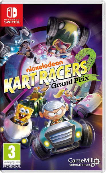 Nickelodeon Kart Racers 2: Grand Prix Nintendo Switch Hover Image