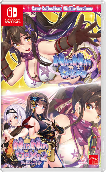 Ninnin Heroines (ninnin Days I + Ii) + Postales + Joycon Sticker (asia) Nintendo Switch Hover Image